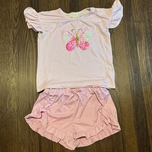 Btween Girls Butterfly Short set